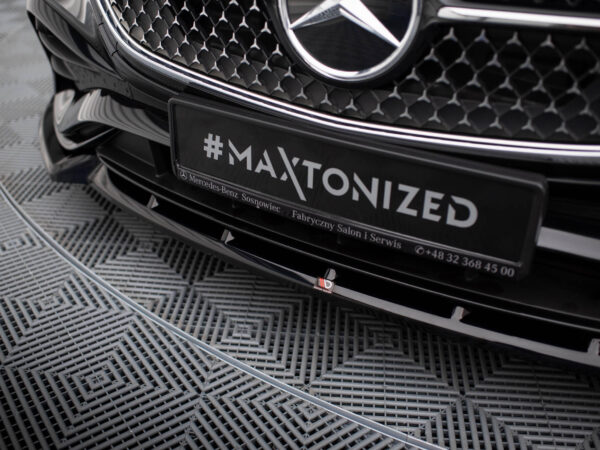 Pol po front splitter v 2 mercedes benz e amg line w214 20827 4