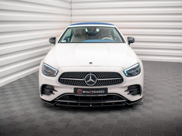 Alternative view of Maxton Design Gloss Black Front Splitter V.2 For Mercedes-Benz AMG E53 W213