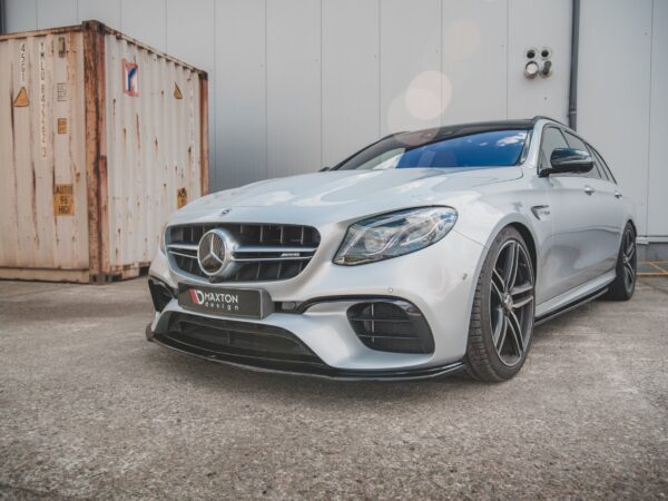 Alternative view of Maxton Design Gloss Black Front Splitter V.2 For Mercedes-Benz AMG E63 S213 W213