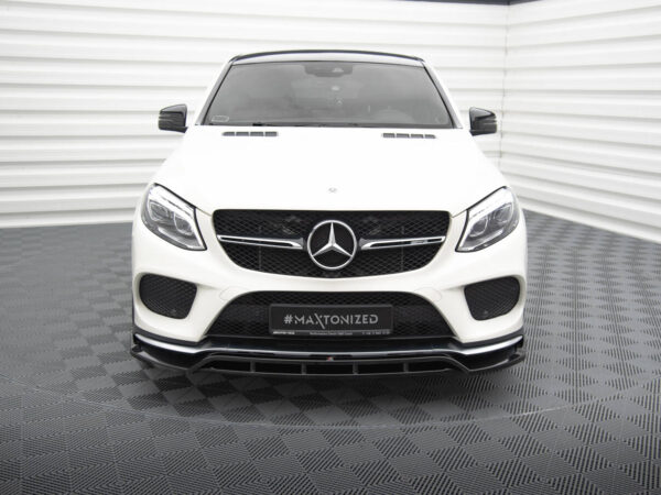 Alternative view of Maxton Design Gloss Black Front Splitter V.2 For Mercedes-Benz AMG GLE43 C292