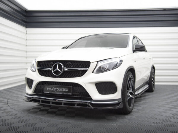 Pol po front splitter v 2 mercedes benz gle coupe 43 amg amg line c292 19372 3