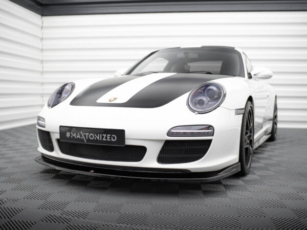 Pol po front splitter v 2 porsche 911 carrera 997 facelift 19788 6
