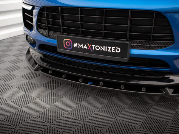 Pol po front splitter v 2 porsche macan mk1 17284 6