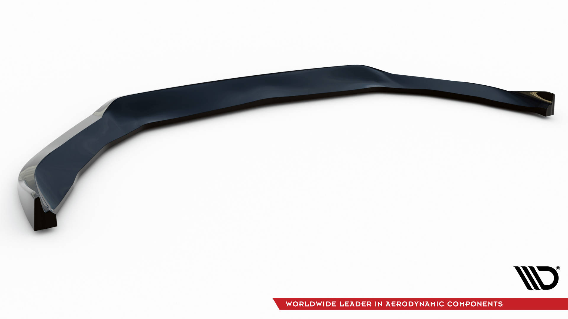 Maxton design gloss black front splitter v. 2 for porsche panamera 971 turbo s e-hybrid - image 5