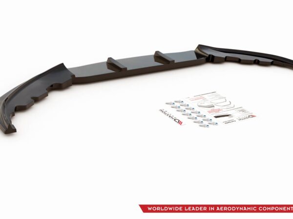 Alternative view of Maxton Design Gloss Black Front Splitter V.2 For BMW 7 Series G11 G12 M Sport