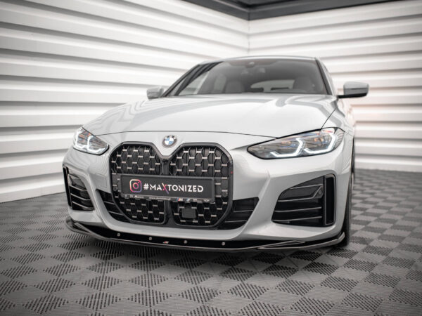 Pol po front splitter v 3 bmw 4 i4 gran coupe m pack m440i g26 16398 5