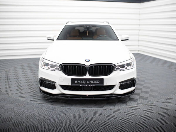 Alternative view of Maxton Design Gloss Black Front Splitter V.3 For BMW 5 Series G30 G31 M Sport