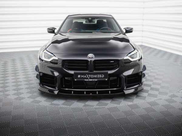 Alternative view of Maxton Design Gloss Black Front Splitter V.3 For BMW M2 Series G87