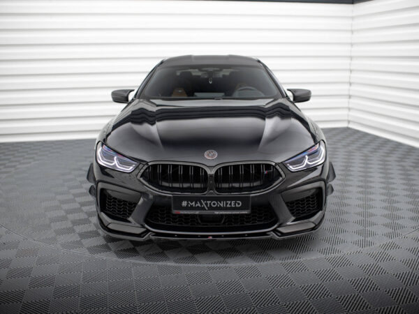 Alternative view of Maxton Design Gloss Black Front Splitter V.3 For BMW M8 F92 F93