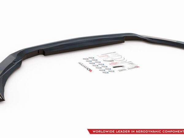 Pol po front splitter v 3 flaps mercedes amg a 45 s aero pack w177 12617 4