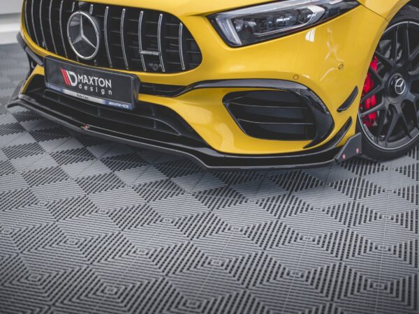 Pol po front splitter v 3 flaps mercedes amg a 45 s aero pack w177 12617 6