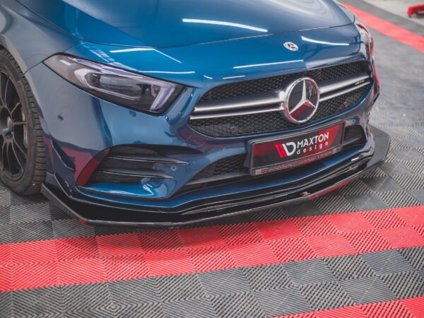 Pol po front splitter v 3 mercedes a35 amg aero w177 9432 4