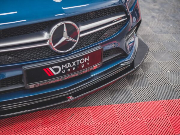 Pol po front splitter v 3 mercedes a35 amg aero w177 9432 6