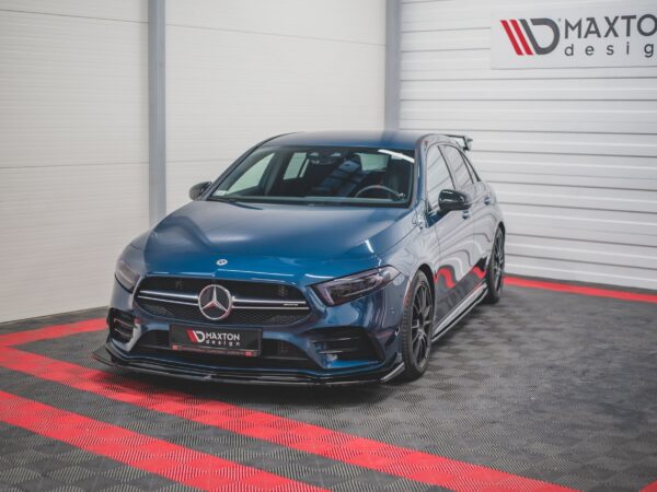 Pol po front splitter v 3 mercedes a35 amg aero w177 9432 7