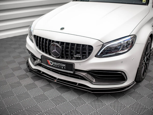 Pol po front splitter v 3 mercedes amg c63 amg aero pack c205 facelift 15213 6