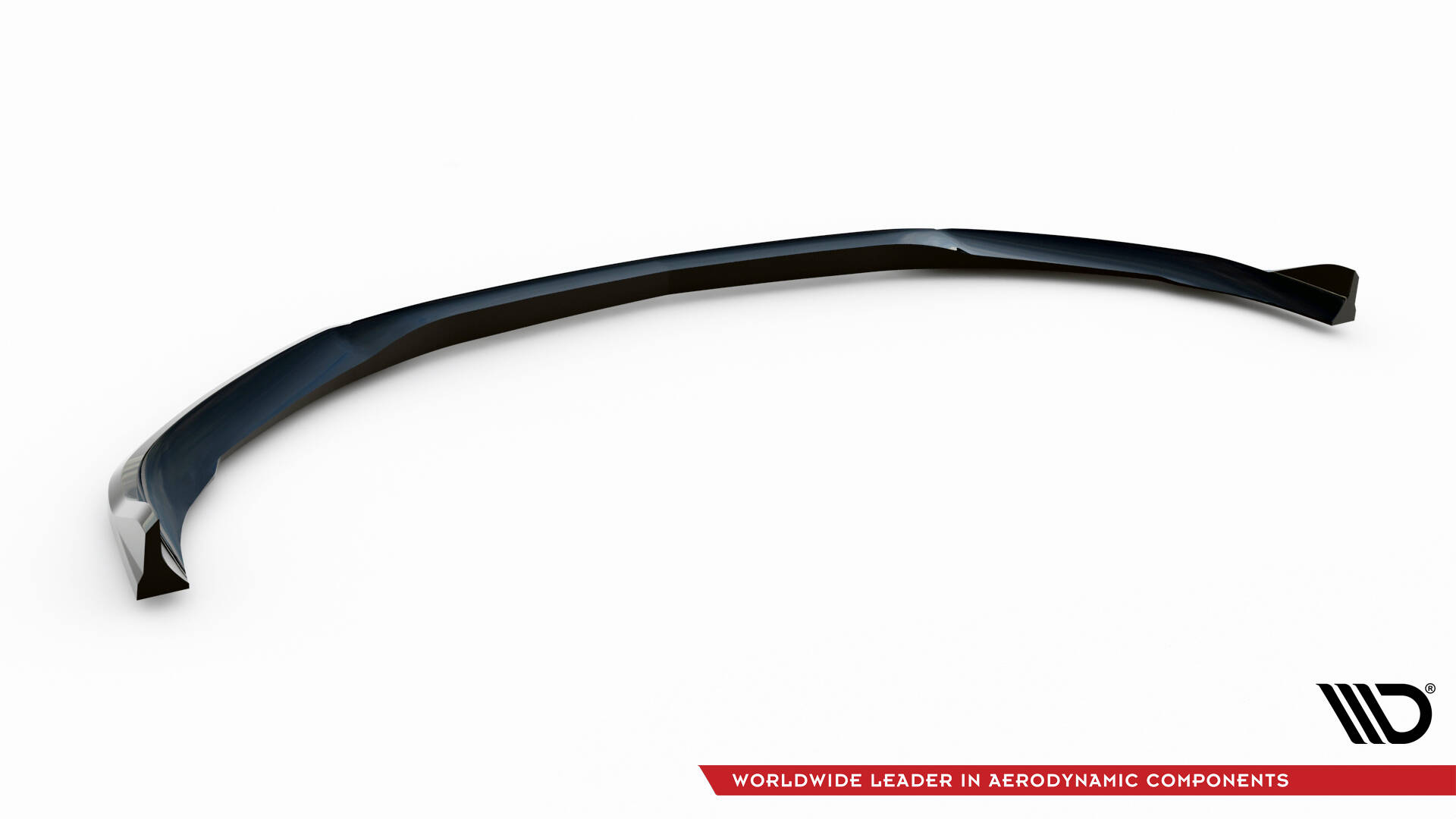 Maxton design gloss black front splitter v. 3 for mercedes-benz amg c63 w205 s205 - image 5