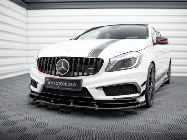 Pol po front splitter v 3 mercedes benz a45 amg w176 20100 3