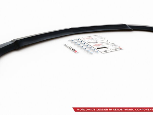 Alternative view of Maxton Design Gloss Black Front Splitter V.3 For Mercedes-Benz AMG C204 W204 S204 LCI