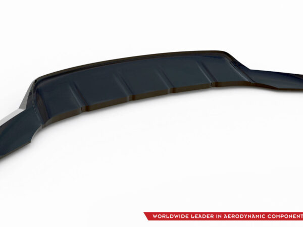 Alternative view of Maxton Design Gloss Black Front Splitter V.3 For Porsche Macan 95B MK1