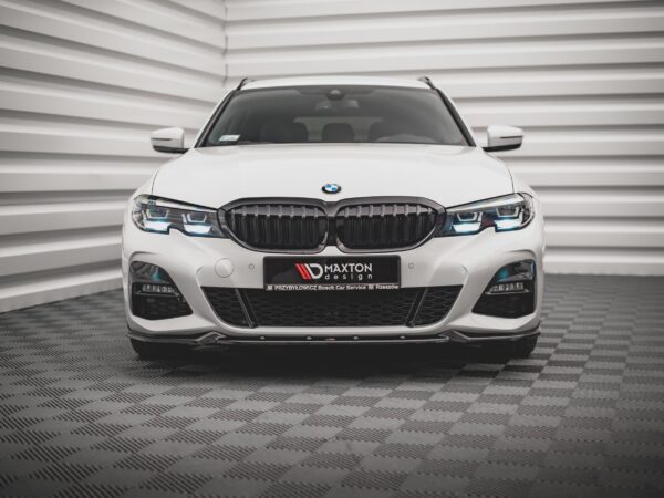 Alternative view of Maxton Design Gloss Black Front Splitter V.4 For BMW 3 Series G20 G21 M Sport