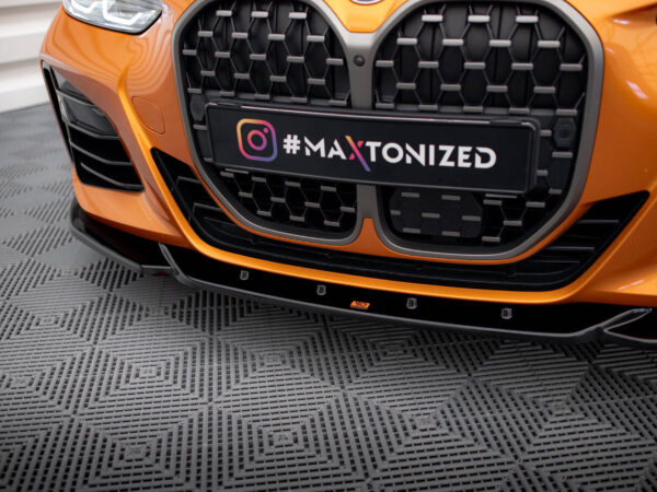 Pol po front splitter v 4 bmw 4 m pack m440i g22 g23 g22 facelift g23 facelift 13577 3