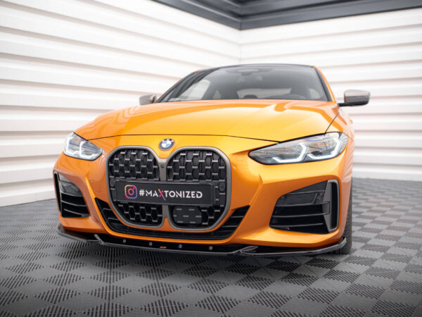 Pol po front splitter v 4 bmw 4 m pack m440i g22 g23 g22 facelift g23 facelift 13577 4