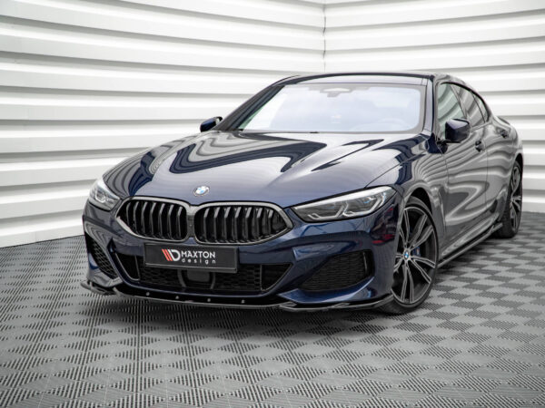 Alternative view of Maxton Design Gloss Black Front Splitter V.4 For BMW 8 Series G15 G16 M Sport