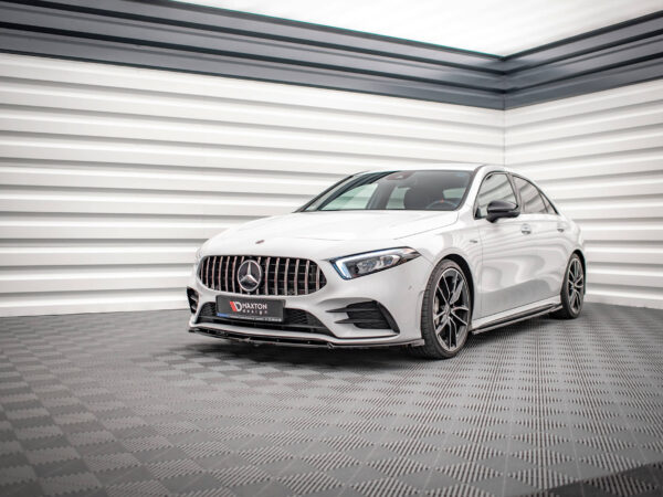 Pol po front splitter v 4 mercedes a35 amg amg line w177 14339 4