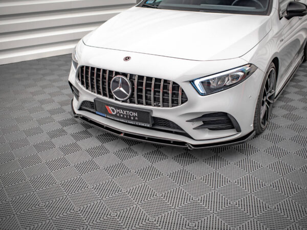 Pol po front splitter v 4 mercedes a35 amg amg line w177 14339 5