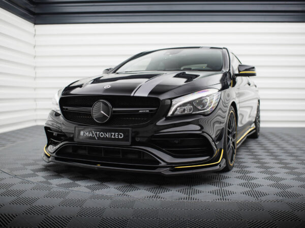 Pol po front splitter v 4 mercedes amg cla 45 aero c117 facelift 19461 6
