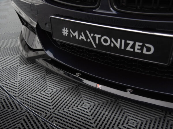 Pol po front splitter v 5 bmw 4 coupe gran coupe cabrio m pack f32 f36 f33 19179 4