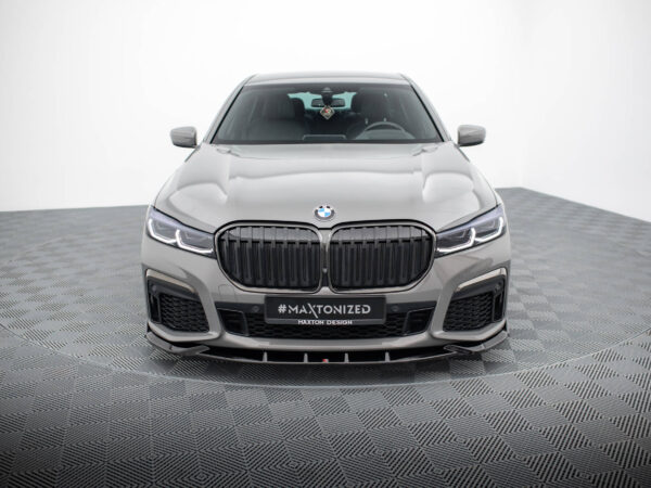 Alternative view of Maxton Design Gloss Black Front Splitter V.5 For BMW 7 Series G11 G12 M Sport LCI