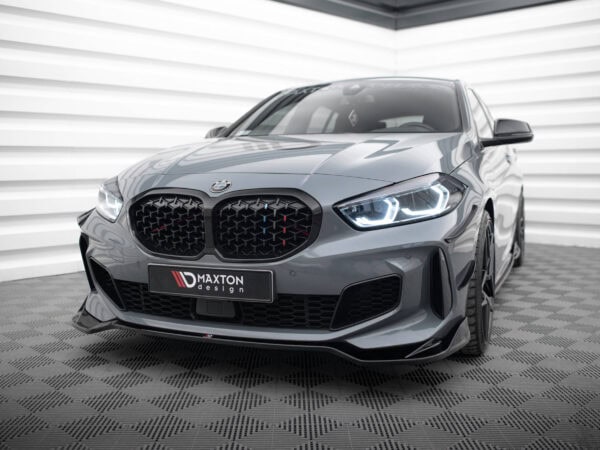 Pol po front splitter v 5 for bmw 1 f40 m pack m135i 9970 3