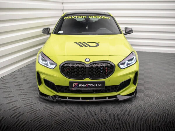 Pol po front splitter v 6 for bmw 1 f40 m pack m135i 17798 3