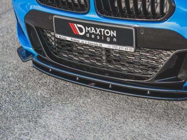 Pol po front splitter for bmw x2 f39 m pack 9285 3
