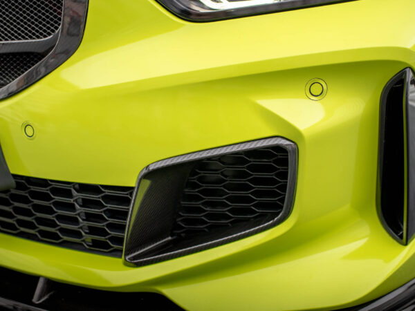 Pol po prepreg carbon fiber front bumper side vents bmw 1 f40 m pack m135i 18758 8