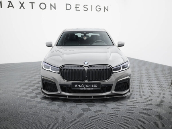 Pol po prepreg carbon fiber front splitter abs splitter bmw 7 m pack g11 facelift 21157 2