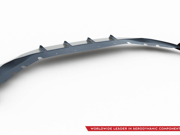 Pol po prepreg carbon fiber front splitter abs splitter bmw 7 m pack g11 facelift 21157 7