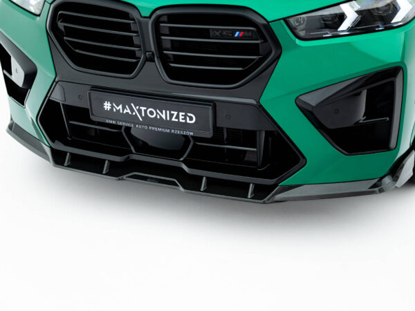 Alternative view of Maxton Design Prepreg Carbon Fibre Front Splitter for BMW X5 F95 LCI