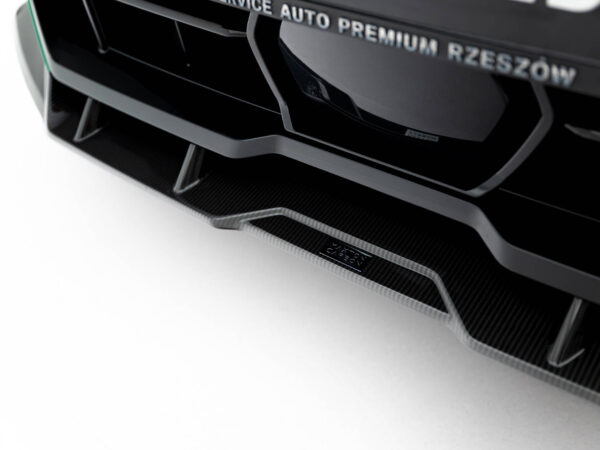 Pol po prepreg carbon fiber front splitter bmw x5 m f95 facelift 22611 3