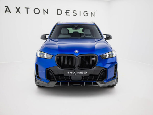 Pol po prepreg carbon fiber front splitter bmw x5 m pack g05 facelift 21885 5