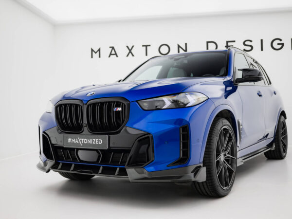 Pol po prepreg carbon fiber front splitter bmw x5 m pack g05 facelift 21885 6