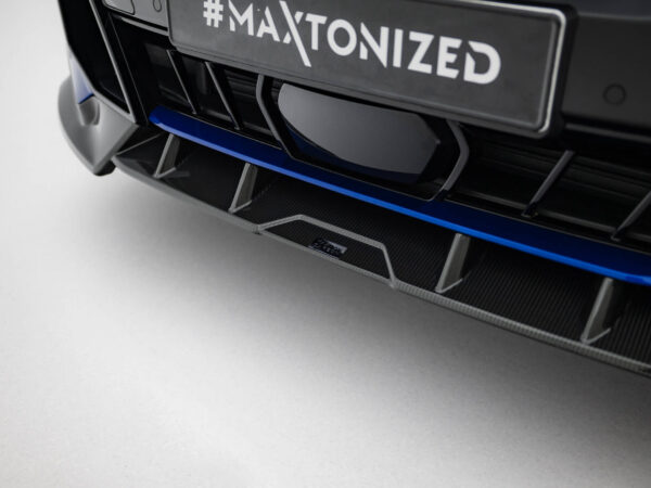 Pol po prepreg carbon fiber front splitter bmw x5 m pack g05 facelift 21885 7