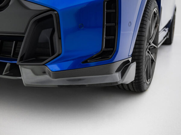 Pol po prepreg carbon fiber front splitter bmw x5 m pack g05 facelift 21885 9