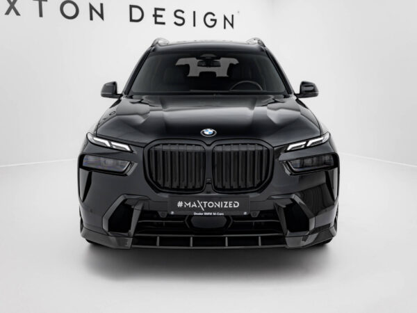 Pol po prepreg carbon fiber front splitter bmw x7 m pack g07 facelift 21842 4