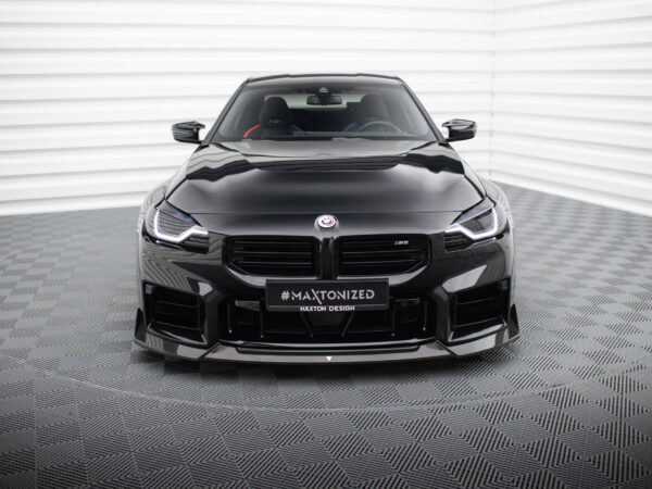 Alternative view of Maxton Design Prepreg Carbon Fibre Front Splitter V.1 For BMW M2 G87