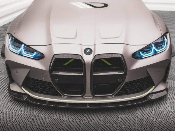 Alternative view of Maxton Design Prepreg Carbon Fibre Front Splitter V.1 For BMW M3 G80 G81 M4 G82 G83