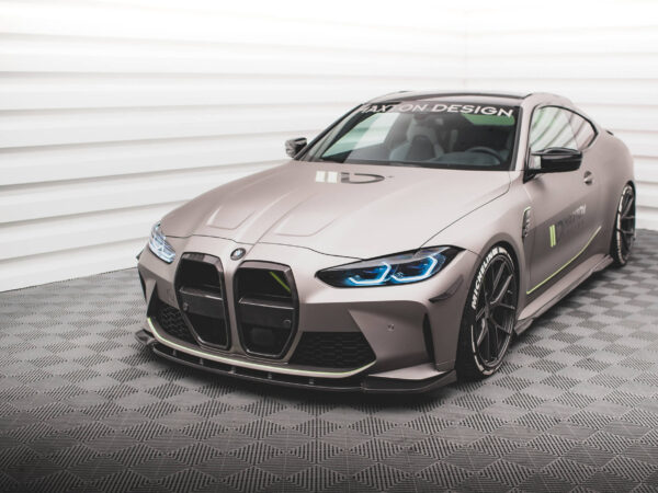Pol po prepreg carbon fiber front splitter v 1 bmw m4 g82 17322 6