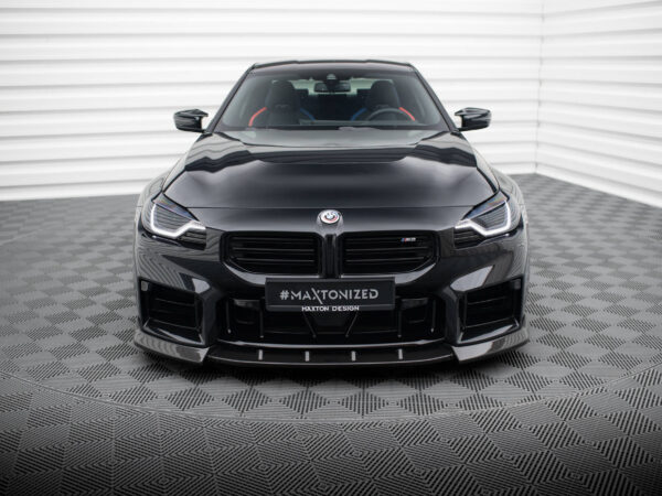 Alternative view of Maxton Design Prepreg Carbon Fibre Front Splitter V.2 For BMW M2 G87