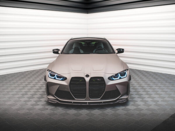 Alternative view of Maxton Design Prepreg Carbon Fibre Front Splitter V.2 For BMW M3 G80 G81 M4 G82 G83